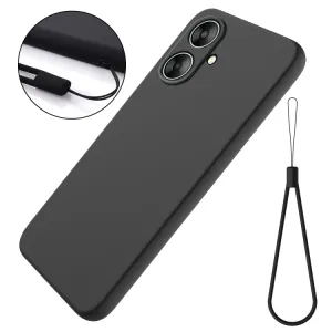RUBBER Ochranný kryt pre Xiaomi Redmi 13C 5G čierny