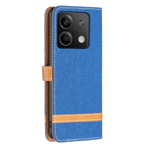 BLOCKY Peňaženkový kryt pre Xiaomi Redmi Note 13 modrý