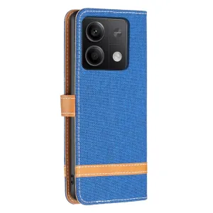 BLOCKY Peňaženkový kryt pre Xiaomi Redmi Note 13 modrý