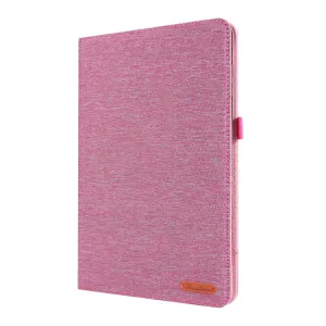 FABRIC Zaklápací obal pre Samsung Galaxy Tab S8+ / S7+ / S7 FE ružový