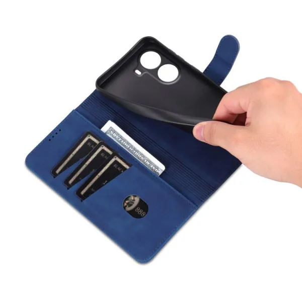 AZNS Peňaženkové puzdro Xiaomi Poco X7 Pro modré