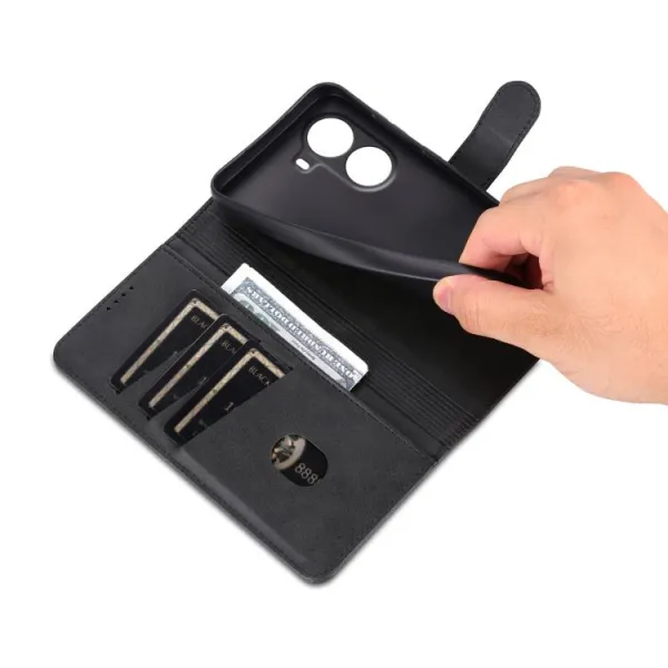 AZNS Peňaženkové puzdro Xiaomi Poco X7 Pro čierne
