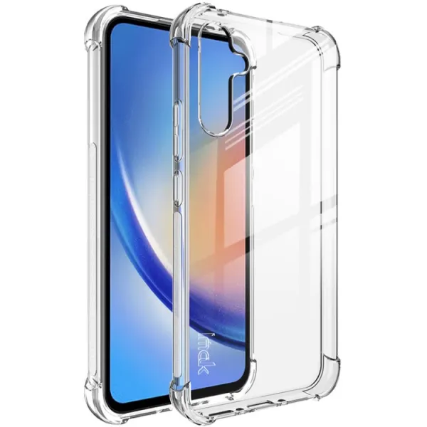 IMAK Ochranný silikónový kryt Samsung Galaxy A34 5G priehľadný
