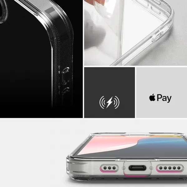 RINGKE FUSION Kryt pre Apple iPhone 16e / iPhone 17e CLEAR