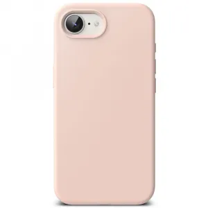 RINGKE SILICONE MAGSAFE Ochranný kryt Apple iPhone 16e / iPhone 17e PINK SAND