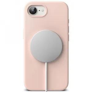 RINGKE SILICONE MAGSAFE Ochranný kryt Apple iPhone 16e / iPhone 17e PINK SAND