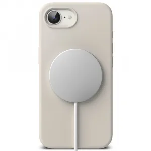 RINGKE SILICONE MAGSAFE Ochranný kryt Apple iPhone 16e / iPhone 17e STONE