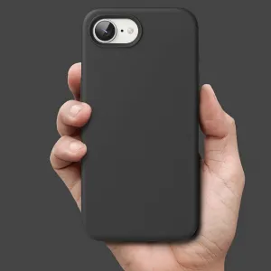 RINGKE SILICONE MAGSAFE Ochranný kryt Apple iPhone 16e / iPhone 17e BLACK