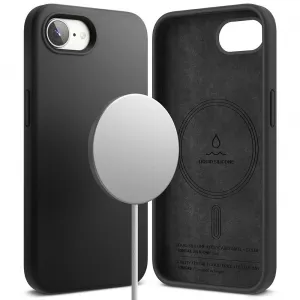 RINGKE SILICONE MAGSAFE Ochranný kryt Apple iPhone 16e / iPhone 17e BLACK