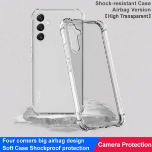IMAK Ochranný silikónový kryt Samsung Galaxy A34 5G priehľadný