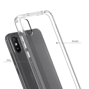 SHOCK Extra odolný kryt Xiaomi Redmi 9A / 9AT priehľadný