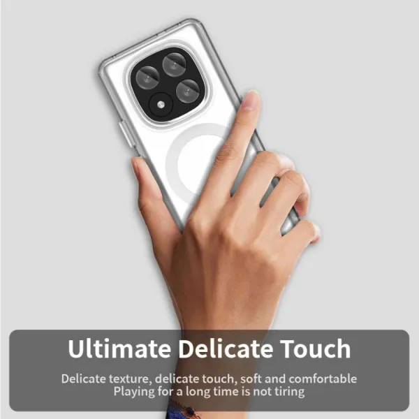 CANDY MAGSAFE Ochranný obal pre Xiaomi Redmi Note 14 Pro+ 5G biely