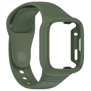GLACIER Ochranné puzdro s remienkom pre Xiaomi Redmi Watch 3 tmavozelené