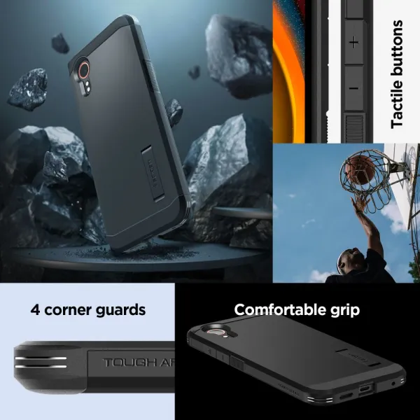 SPIGEN TOUGH ARMOR Ochranný kryt pre Samsung Galaxy Xcover 7 čierny