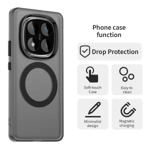 CANDY MAGSAFE Ochranný obal pre Xiaomi Redmi Note 14 Pro 5G / Poco X7 čierny