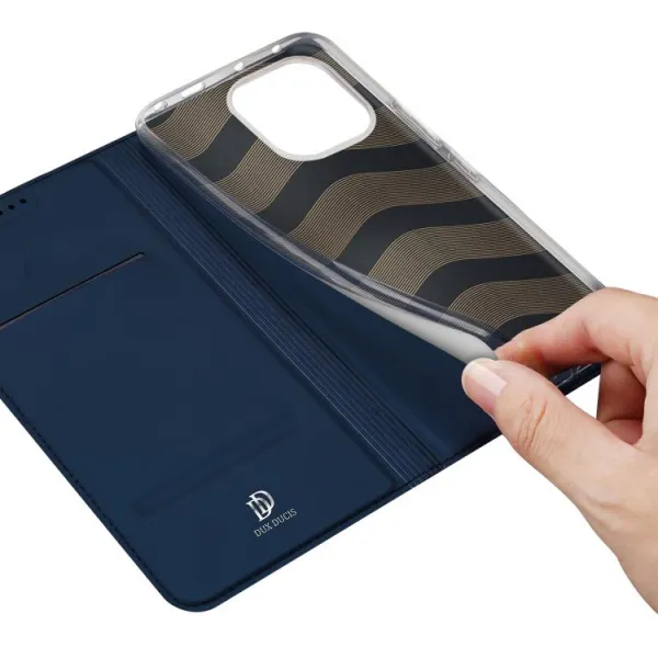 DUX Zaklápacie puzdro pre Xiaomi Redmi Note 14 modré