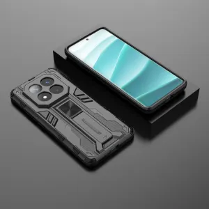 SUPERSONIC Ochranný obal so stojanom pre Xiaomi Redmi Note 14 Pro+ 5G čierny