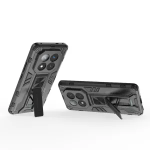 SUPERSONIC Ochranný obal so stojanom pre Xiaomi Redmi Note 14 Pro+ 5G čierny