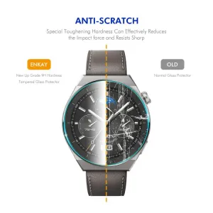 ENKAY 2x Tvrdené sklo pre hodinky Garmin Instinct E 40mm
