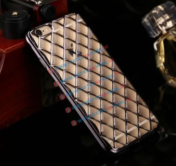 Silikónový obal iPhone 6 / 6S čierny LUXURY