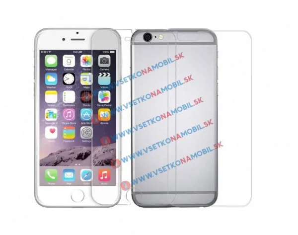 Tvrdené sklo Apple iPhone 6 / 6S (PREDNÉ + ZADNÉ)
