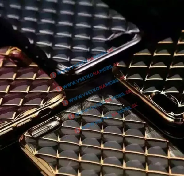 Silikónový obal iPhone 6 / 6S čierny LUXURY