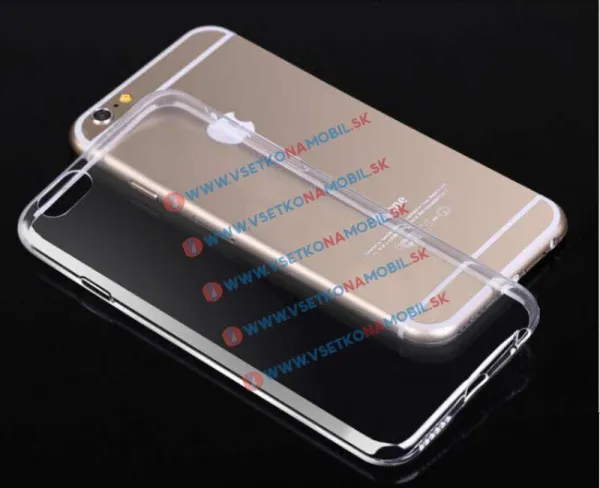 Silikónový obal iPhone 6 / 6S priehľadný