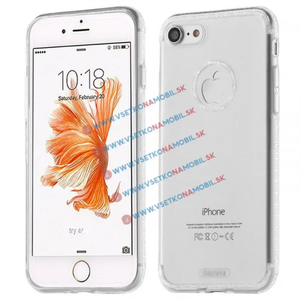 REMAX SUNSHINE silikónový obal Apple iPhone 7 / iPhone 8 priehľadný