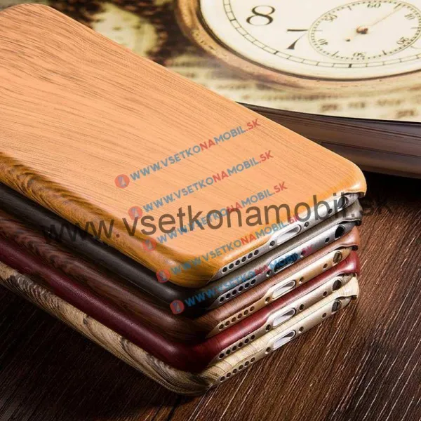 Plastový obal Apple iPhone 6 / 6S WOOD light