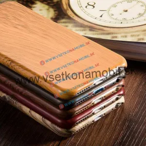Plastový obal Apple iPhone 6 / 6S WOOD light
