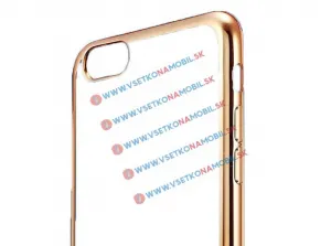Silikónový obal iPhone 6 / 6S zlatý METALLIC