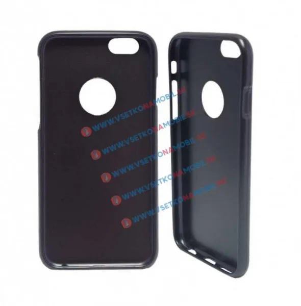 HALLSEN TPU obal Apple iPhone 6 / 6S čierny