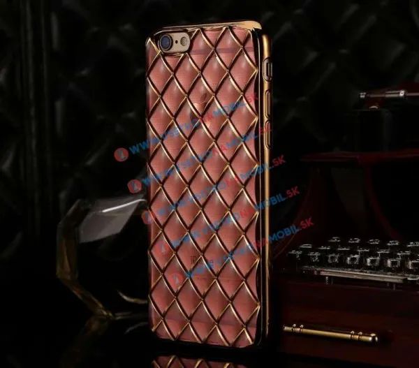 Silikónový obal iPhone 6 / 6S ružový LUXURY