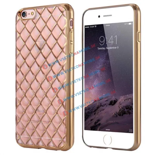 Silikónový obal iPhone 6 / 6S ružový LUXURY