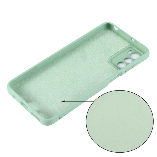 RUBBER Ochranný kryt Motorola Moto G42 zelený