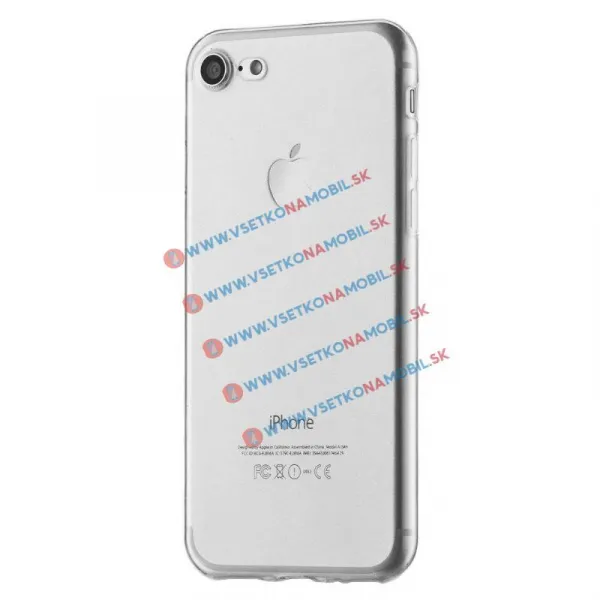 REMAX Silikónový obal + 3D ochranné sklo Apple iPhone 7 / iPhone 8 biele