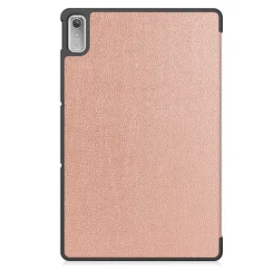 LEATHER Zaklápací obal pre Lenovo Tab P11 Gen 2 ružový