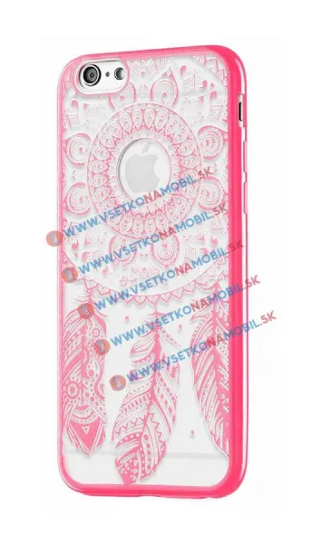 HENNA DREAM silikónový obal Apple iPhone 6 / 6S ružový