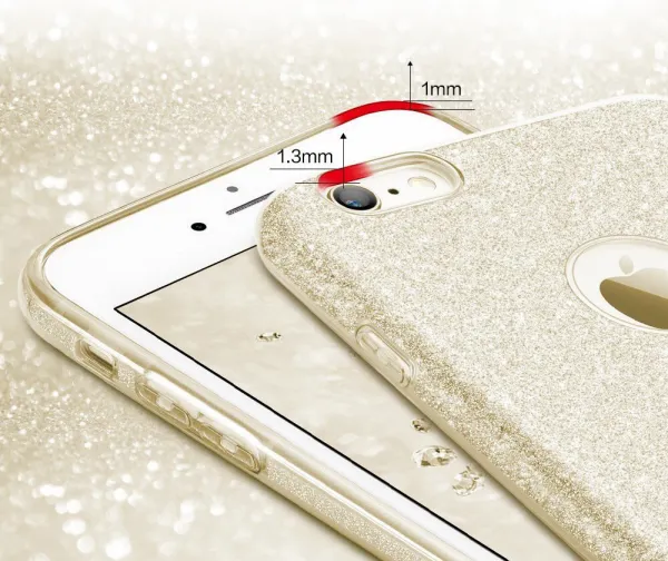 SHINING Ochranný obal Apple iPhone 6 / 6S zlatý