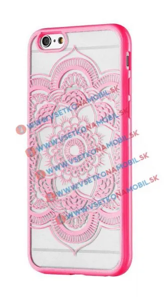 HENNA LOTUS silikónový obal Apple iPhone 6 / 6S ružový