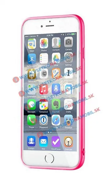 HENNA LOTUS silikónový obal Apple iPhone 6 / 6S ružový