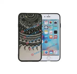 ORNA Ochranný obal Apple iPhone 6 VZOR 1 čierny