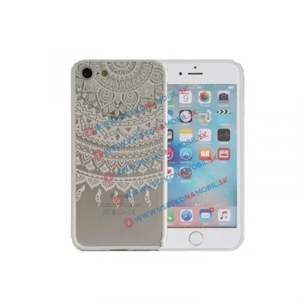 ORNA Ochranný obal Apple iPhone 6 VZOR 2 biely