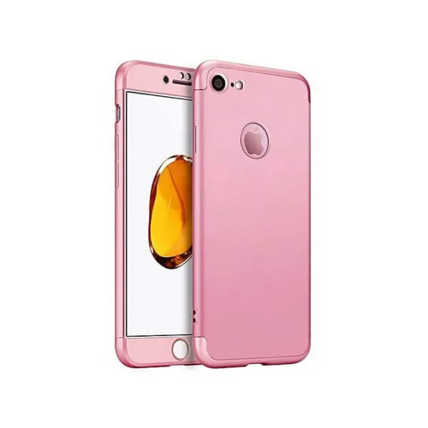 360° Ochranný obal Apple iPhone 6 / 6S ružový