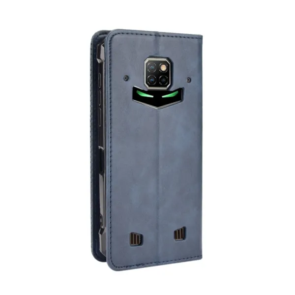 BUSINESS Peňaženkový kryt pre Doogee S88 Pro / S88 Plus modrý