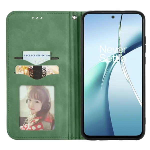 MAGNETIC Zaklápací kryt pre Honor 200 Smart 5G zelený