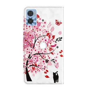 ART Peňaženkový kryt Motorola Moto E22 / E22i TREE