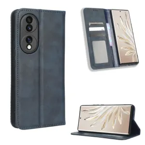 BUSINESS Peňaženkový kryt pre Honor 70 modrý