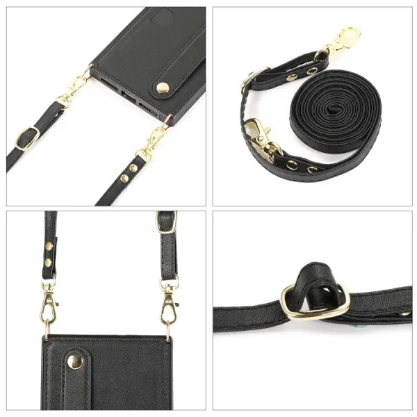 STRAP Kryt s remienkom Samsung Galaxy Note 10 Plus čierny