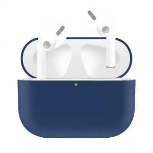 SILICONE Obal pre Apple AirPods Pro tmavomodrý